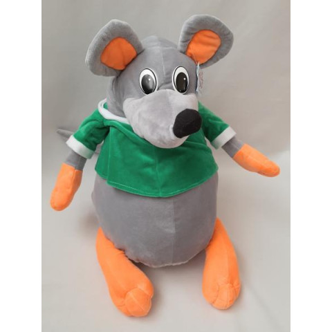 Игрушка мягкая Крысенок Жорик средний, 40см