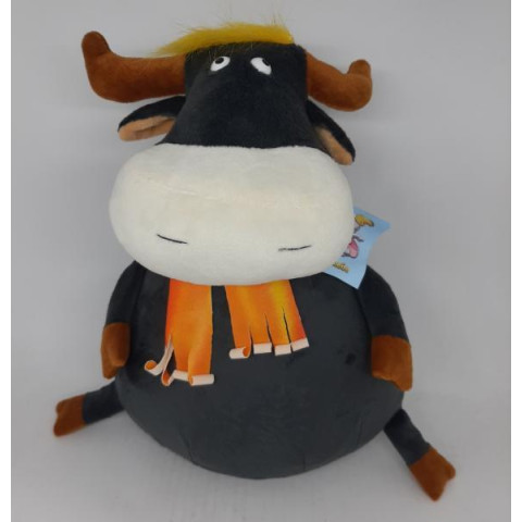 Игрушка мягкая Бычок Оскар, 30см