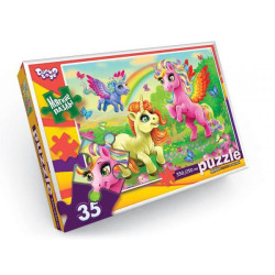 Пазлы мягкие 35 эл., серия 10, вид 16, в кор. 28*19*3см