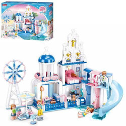 Конструктор SLUBAN Центр развлечений, аквапарк, 446 дет, в кор. 42,5*33*7см 