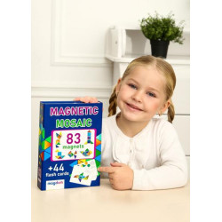 Набор-подарок "Big magnetic set", 83 магнита, 23 карточки, в кор. 16*22*5см, Украина, Magdum