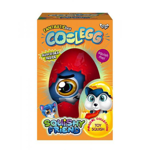 Набір для творчості Яйце-Сюрприз Cool Egg яйце маленьке, в коробці 21х13х13см, Danko Toys (CE-02-04)