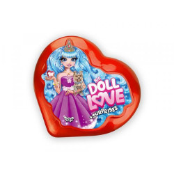 Набір для творчості Сюрприз Big Doll Love, в пластиковому серці 20х18х9см, Danko Toys (BDL-01-01) 