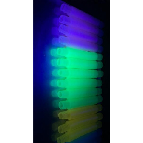 Іграшка антистрес Pop tube, що світиться (13*1,5см), ЦІНА ЗА УП., В УП. 6ШТ, у пак. 12*13см