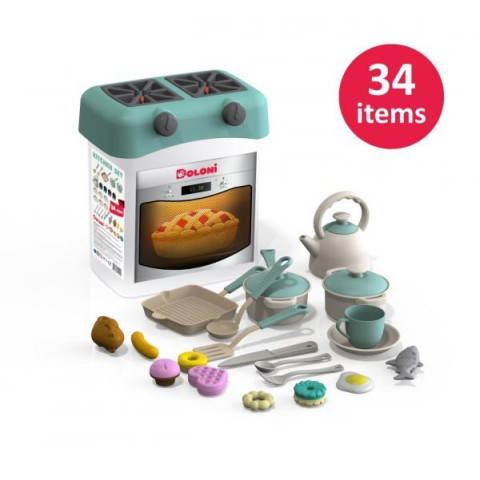 Кухня-Боксм, 34 предм., 33*24*14см, ТМ Долоні, Україна