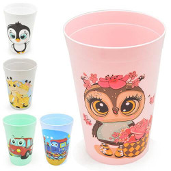 Стакан детский "Солнышко" пластик 400мл 