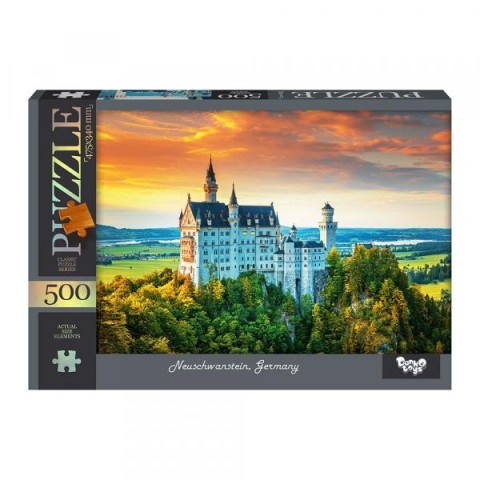 Пазли 500 эл. с.14 №2 Neuschwanstein, Germany, в кор. 37*25*4см