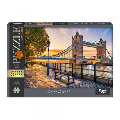Пазли 500 эл. с.14 №5 London, England, в корр. 37*25*4см