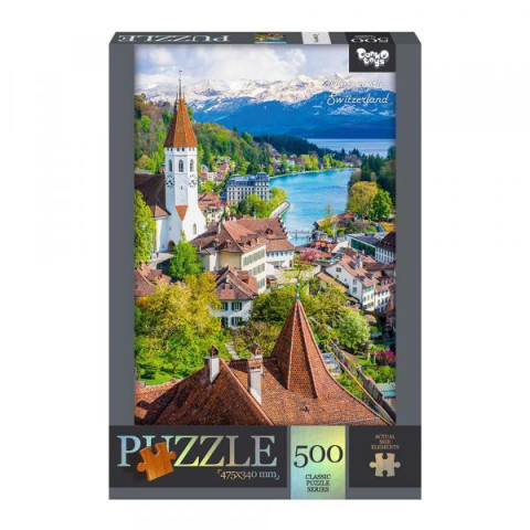 Пазлі 500 ел. с.14 №11 Thun castle, Switzerland, в кор. 37*25*4см