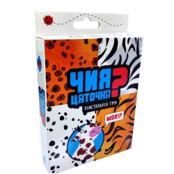 Настольная игра "Чия цяточка?" укр., в кор. 9,1*11,5*2,2см