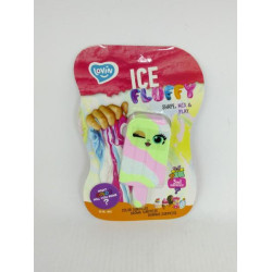 Лизун-антистресс TM Lovin Ice Fluffy пломбир 110 мл, на планш. 25*14см