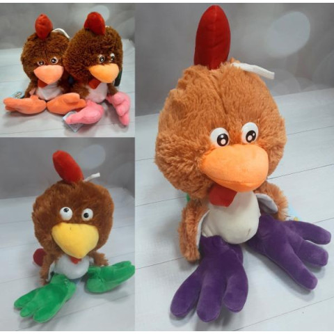 Игрушка мягкая Коротышка Петух 30см