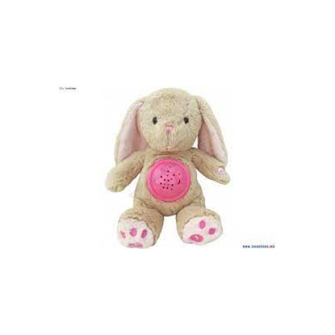 Кролик плюшевий Habi з пректором та музикою, в кор. 32*17*18см, ТМ BABY MIX, Польща