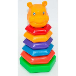 Пирамидка-качалка "Медведь", 27*13см, ТМ M-toys, Украина