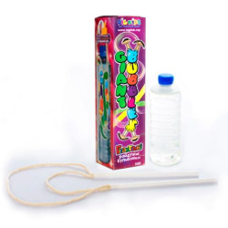 Мильні бульбашки PARTY BOX GIANT 500мл + пускач 30см, кор. 31*7*7см, ТМ BigKids, Україна