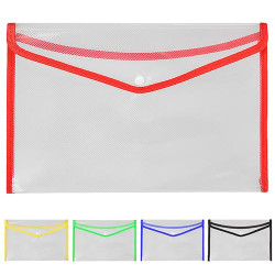 Папка на кнопке плотная А5