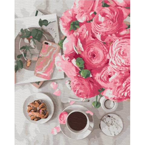 Картина за номерами Натюрморти. Сучасний натюрморт, 40х50см, в термопакеті, Brushme (BS53037)