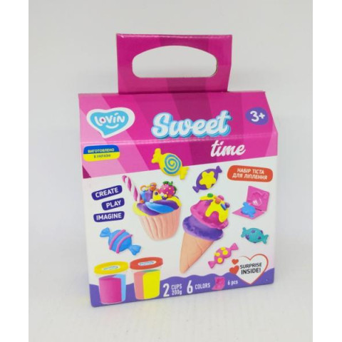 Набор теста для лепки Sweet Time Lovin, в кор. 20*18*8см