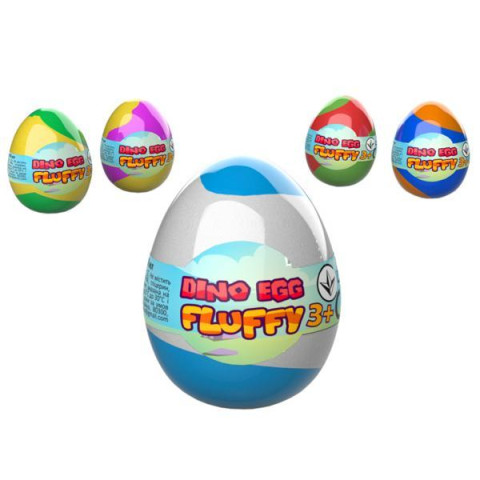 Лизун Флаффи Fluffy Egg Color Magic ТМ Lovin, 40 мл, укр., ЦЕНА ЗА 1ШТ,  в яйце 6см 