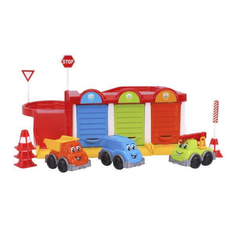 Паркинг с машинками, в кор. 37,4*25*13,7см, ТМ Технок, Украина