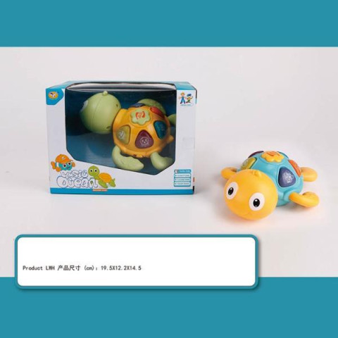 Музична мушлі бат., 2 кольори, звуки, мелодії, в кор. 19,5*12,2*14,5см