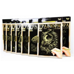 Гравюра  А4, эконом, Danko Toys (ГрА4) 