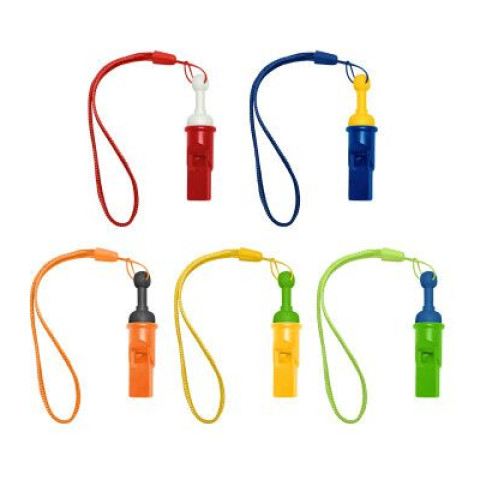 Свисток спортивный с ремешком, в пак. 10*7см, Tigres