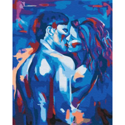 Картина за номерами Любов. Мальовнича любов, 40х50см, в термопакеті, Brushme (BS33853)