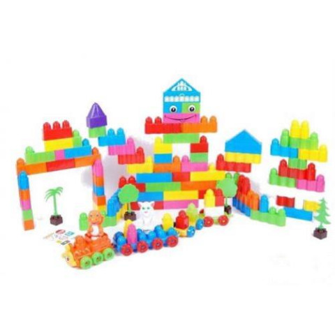 Набор конструктора 114 деталей, ТМ KINDER WAY, в пак. 60*20см, Украина