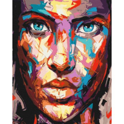 Картина за номерами Люди. Портрет у фарбах, 40х50см, в термопакеті, Brushme (BS32218)