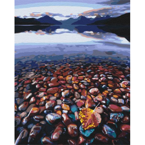 Картина за номерами Морська. Кам'яний берег, 40х50см, в термопакеті, Brushme (BS3843)