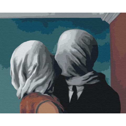 Картина за номерами Любов. Поцілунок, 40х50см, в термопакеті, Brushme (BS29286)