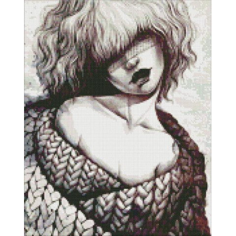 Алмазна мозаїка  Люди. Тепло душі, 40х50см, полотно на підрамнику, Идейка (AMO7271)