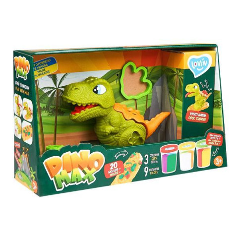 Набор для лепки Dino Max ТМ Lovin, в кор.