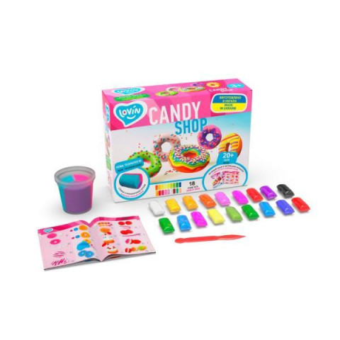 Набор для лепки Candy Shop TM Lovin, в кор. 22*16*7.5см