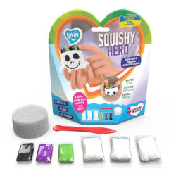 Набір тісто для ліплення Lovin з повітряним пластиліном Squishy Scary Ghost, OKTO (70126) 