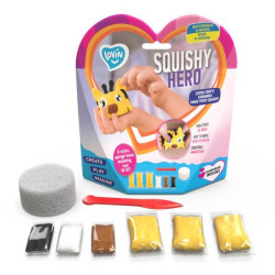 Набір тісто для ліплення Lovin з повітряним пластиліном Squishy SquiRaff, OKTO (70127) 