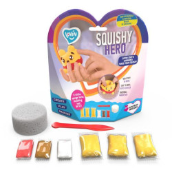 Набір тісто для ліплення Lovin з повітряним пластиліном Squishy Squiny Pooh, OKTO (70128) 