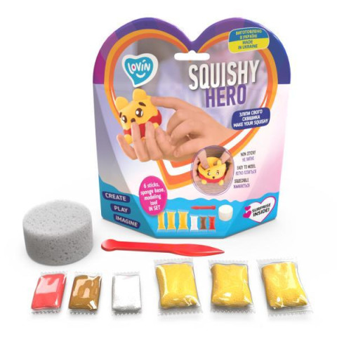Набір для ліплення з повітряним пластиліном Squishy Squiny Pooh ТМ Lovin