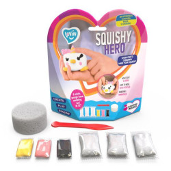 Набор тесто для лепки Lovin с воздушным пластилином Squishy Teency-Weensy, OKTO (70129) 