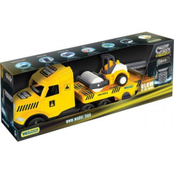 Машина Magic Truck Technic с катком, в кор. 80*26*19, ТМ Wader