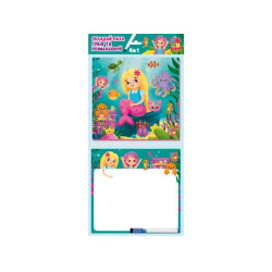 Игра настольная "Набор 4в1. Русалочки" (укр), ТМ Vladi Toys, Украина