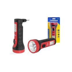 Кишеньковий акумуляторний ліхтарик Tiross TS1138 5 LED+6 SMD LED на планш. 21*10см