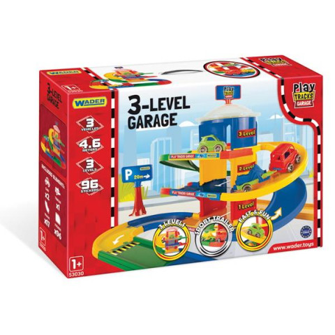 Гараж 3 этажа Play Tracks Garage