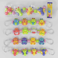 Брязкальце 4 види, в пакеті 41см