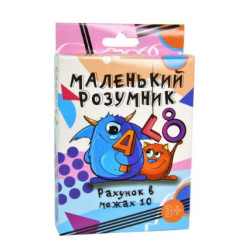 Настольная обучающая игра "Маленький умник", укр. языке, ТМ Стратег, Украина