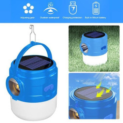 Світлодіодний кемпінговий ліхтар на сонячній батареї JN-2210 ZG-1