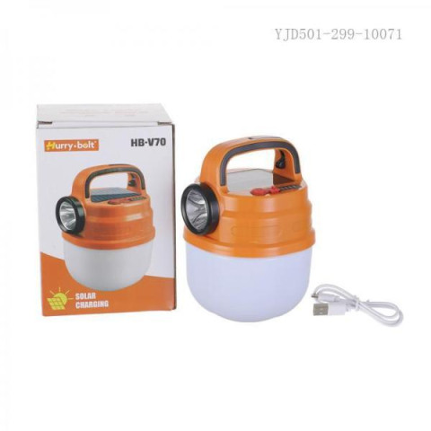 Світлодіодна лампа для кемпінгу на сонячній батареї/портативний ліхтар H-V70 ZB-43