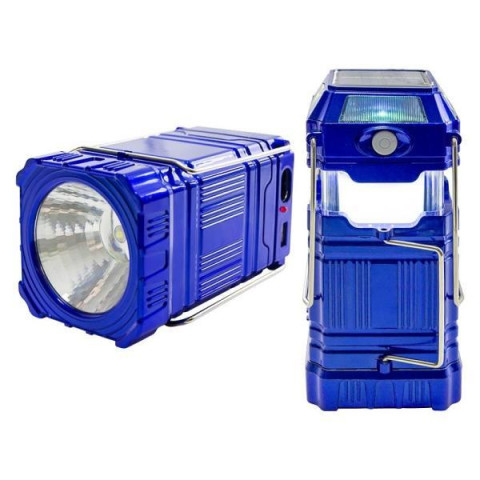 Ліхтар Кемпінговий розсувний із сонячною батареєю 8099 ZB-47