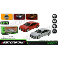 Машина мет. "АВТОПРОМ" 1:35 Audi RS 7 Sportback, бат., свет, звук, откр.дверь, в кор. 18*9*8см 